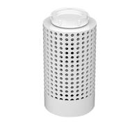 Composteur d'extérieur compact avec trous et couvercle 36,8 x 20 cm