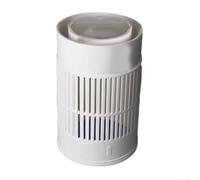 Composteur d'extérieur en PVC avec couvercle sécurisé et trous de ventilation, conçu pour un recyclage efficace des déchets de cuisine et de jardin (crevettes de 160 mm)