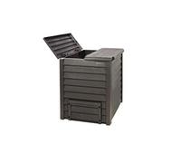 Garantia Thermo-Wood Composteurs Gartenkomposter Plastique 600 L Anthrazit-Braun