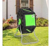 Composteur Domestique de Jardin, Bac à Compost Rotatif 360 de 70L - décomposition Rapide des matières organiques pour Engrais