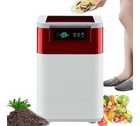 Composteur électrique pour cuisine - Grande capacité - Inodore - Composteur intelligent - Tournez les ordures vers le compost - Machine d'élimination automatique des déchets alimentaires pour chaux