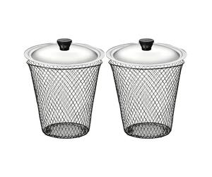Composteur enterré 2 pièces fusion fabricant | composteur enterré avec couvercle | pour déchets de cuisine, déchets de jardin, nutriments, enrichissement du sol et engrais flore