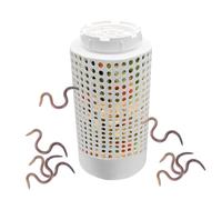 Composteur Enterré à, Bac à Compost de Jardin, Petit Conteneur de Vermicompostage Idéal pour Composteurs Expérimentés et Enthousiastes du Jardinage dans Cour Pelouse ou Étang à