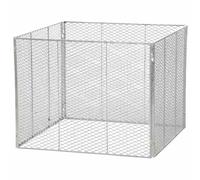 Composteurs Compostage 80x80x70cm Compostage Cadre Déchets de Jardin Accessoires