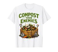 Compostez Vos Ennemis - Amusant pour Les Amoureux des Plantes T-Shirt