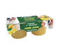 Compote de Pomme Citron Croquant et Gourmand Lucien Georgelin 2x100g