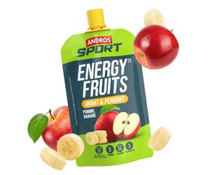 Compote énergétique Andros Sport - Pomme, banane
