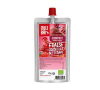 Compote énergétique Mulebar - Fraise, groseille, betterave x 10