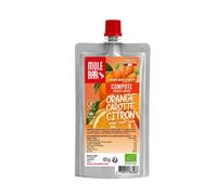 Compote énergétique Mulebar - Orange, carotte, citron x 10