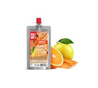 Compote énergétique vegan 65g : Orange - Carotte - Citron
