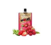 Compotes énergétiques Bio (90g)| Gels énergétiques & Shooters|Framboise Fraise Basilic|Baouw amboise aise Basilic