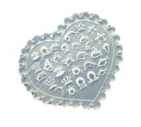 Compound Pin Art Pattern With Water Echinoderm Whelk Gouged Outline Handbuilt Manicure Realistic Relief Crafting Marine Life Realistic Pin Art Handbuilt Accessories