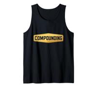 Compounding Financial Freedom Side Hustle Fire Finance Débardeur