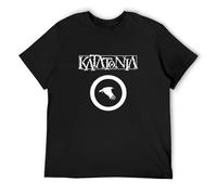 compr Katatonia T-Shirt Gothic Doom Metal Band Opeth Tiamat T-Shirt Mens T-Shirt Black M