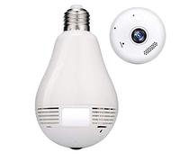 Comprare Web Ampoule Wi-Fi Caméra Espion Caméscope Camera cachée V380 Panoramique CW204