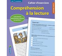 COMPREHENSION A LA LECTURE (CE2 3E PRIMAIRE) (MAUVE)