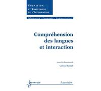 Comprehension des langues et interaction traite ic2 serie co - Sabah - Hermes Science Publications - broché - Livre
