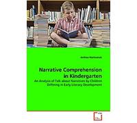 Compréhension narrative à l'école maternelle
