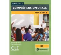 Compréhension orale FLE niveau 2 + Cd audio 2ème édition Avec 1 CD audio - Michèle Barféty - Cle International - Livre CD - Méthode de langue CD