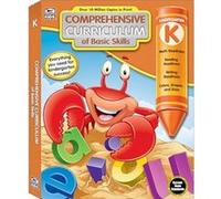 Comprehensive Curriculum of Basic Skills Kindergarten Workbook, Math, Reading, Writing, Alphabet, Colors, Shapes, Patterns, Time, Money, Classroom or Homeschool Kindergarten Curriculum