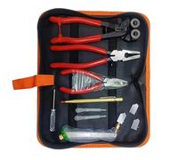 Comprehensive Glass Working Cutter Tool Pack Multiple Attachments Craft Construction Glass Cutter and Trimming Plier Set Precisions Glass Cutter