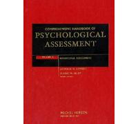 Comprehensive Handbook Of Psychological Assessment, Volume 3: Behavioral Assessment