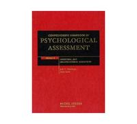 Comprehensive Handbook Of Psychological Assessment, Volume 4