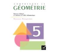 Comprendre la Géométrie 5e éd 2006 - Cahier de l'élève Cahier d'exercices - Edition 2006 - Serge Cecconi - Hatier - broché - Scolaire / Universitaire