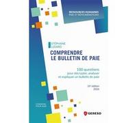 Comprendre le bulletin de paie LIZIARD STEPHANE (Auteur)