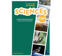 Comprendre le monde - Sciences CM1 programme 2023 - Laurence Dedieu - Retz Eds - relié - Guide
