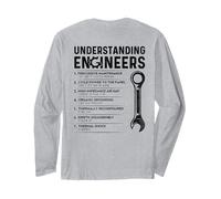 Comprendre Les ingénieurs - Ingénierie Amusante (à l'arrière) Manche Longue