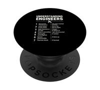 Comprendre Les ingénieurs - Ingénieur en génie Sarcastique PopSockets PopGrip Adhésif