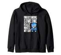 Comprendre Quelqu’Un Égaye Ma Journée Humour Sweat à Capuche