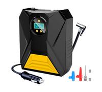 Compresor De Aire Portátil - Inflador Eléctrico 12V Con Manómetro Digital | Bomba De Aire Recargable Para Coche, Inflado Rápido Y Seguro Sin Cable Moto, Bicicleta, Camión, Pelotas Y Neumáticos