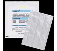 compresse aluderm® env. 10 × 15 cm, emballage individuel stérile