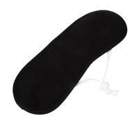 Compresse Cervicale à L'huile de Réutilisable Noire | Tissu Noir, Maintien Sécurisé, Usage Cou et Huile, Lavage Facile pour Détente et Sommeil