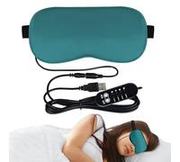 Compresse chaude pour les yeux - 18 x 8 cm - Cache-œil chauffant - Technologie de chauffage au graphène - Pour les yeux secs - Masque de sommeil apaisant - Soin du visage fatigué - Wellness