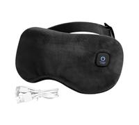 Compresse Chaude pour Yeux - Sangle réglable rechargeable | Maske de Nuit pour Dormir, Occultant,Apaisement détente pour hommes femmes maison bureau usage quotidien