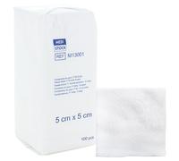 Compresse de gaze non stérile 17 fils - 5 x 5 cm - 8 plis