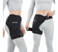 Compresse de glace 3D post-opératoire avec gel rafraîchissant à 2 couches, pour remplacement de la hanche avec une thérapie de froid uniforme de 45 minutes pour la sciatique, les fractures, compresse