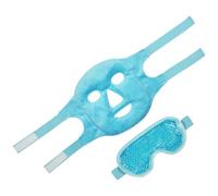 Compresse de Glace Yeux en Gel Pvc, Masque Rafraîchissant Réutilisable