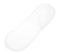Compresse D'huile pour Cou, Réutilisable, Bande Confortable Blanche | Tissu, Portable et Facile à Utiliser, Sommeil, Pack Soin, Usage Féminin