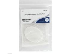 Compresse oculaire 50x70 mm stérile pour trousse de secours 1 pc