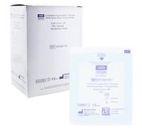 Compresse stérile de gaze 17 fils - 5 x 5 cm - Boite de 100 sachets individuels