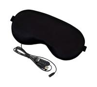 Compresse thermique pour les yeux - Chauffe-massage portable doux, compresse chaude électrique sèche pour les yeux, pour femmes, hommes, amis, famille, avion, yoga, maison, voyage, bureau, nuit