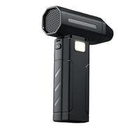 Compressed Air Duster - 100,000 RPM Cordless 6000mAh, High-Speed Blower with Multi-Nozzle Attachments, Electronic Keyboard Cleaner, Electric Canned Air Alternative, Powerful Turbine Fan for Computer
