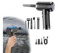 Compressed Air Duster for PC 3 Speed 50000RPM Air Duster with LED Air Blowers for Laptops Keyboards Electronics Air Duster