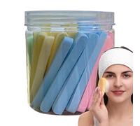 Compressed Makeup Sponge, 60PCS Facial Cleansing Pads, Skin Scrubber, Soft Texture, Expands with Water for Daily Face Wash, Travel Skin Care, Vacation Beauty Routine