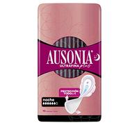 Compresses avec Ailes pour la Nuit Ausonia Plus Ultrafin 10 Unités