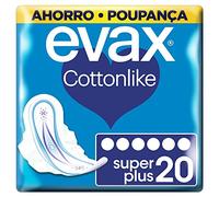 Compresses avec Ailes pour la Nuit Evax Cottonlike (18 uds)